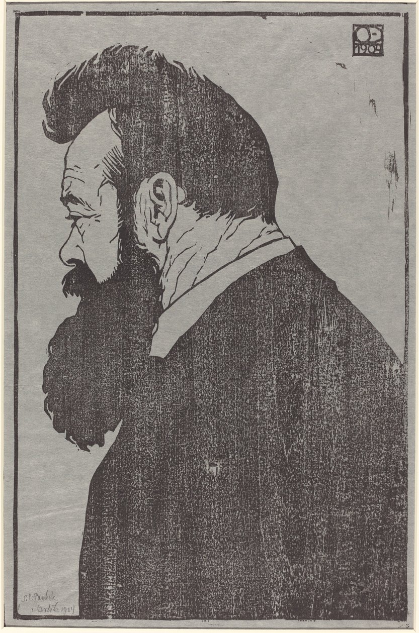 Ferdynand Hodler autorstwa Emil Orlik
