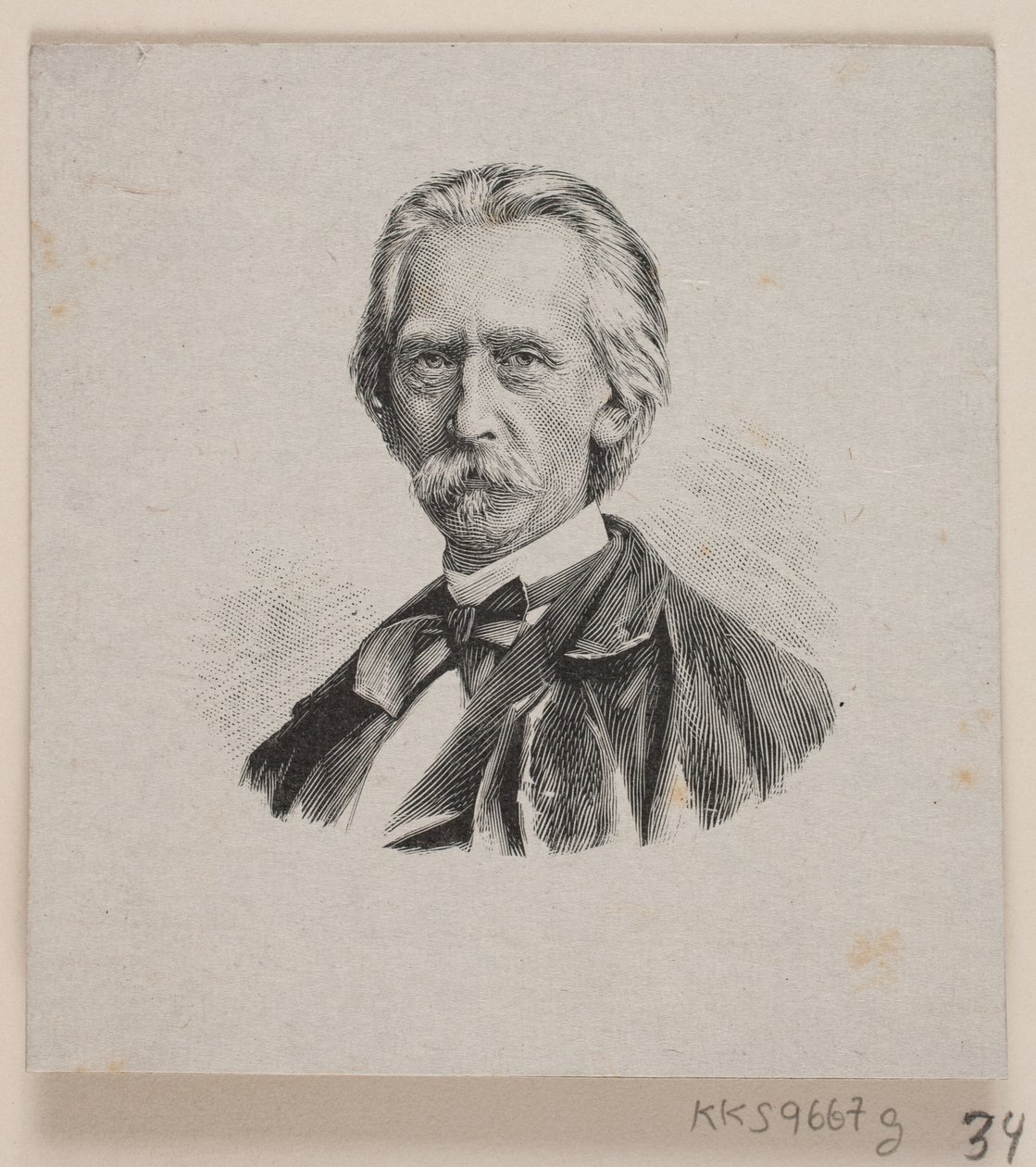 H. V. Kaalund autorstwa Emil Villumsen