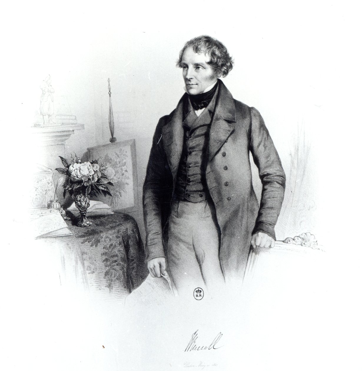 Portret Lorda Johna Russella (1792-1878) autorstwa Emile Desmaisons