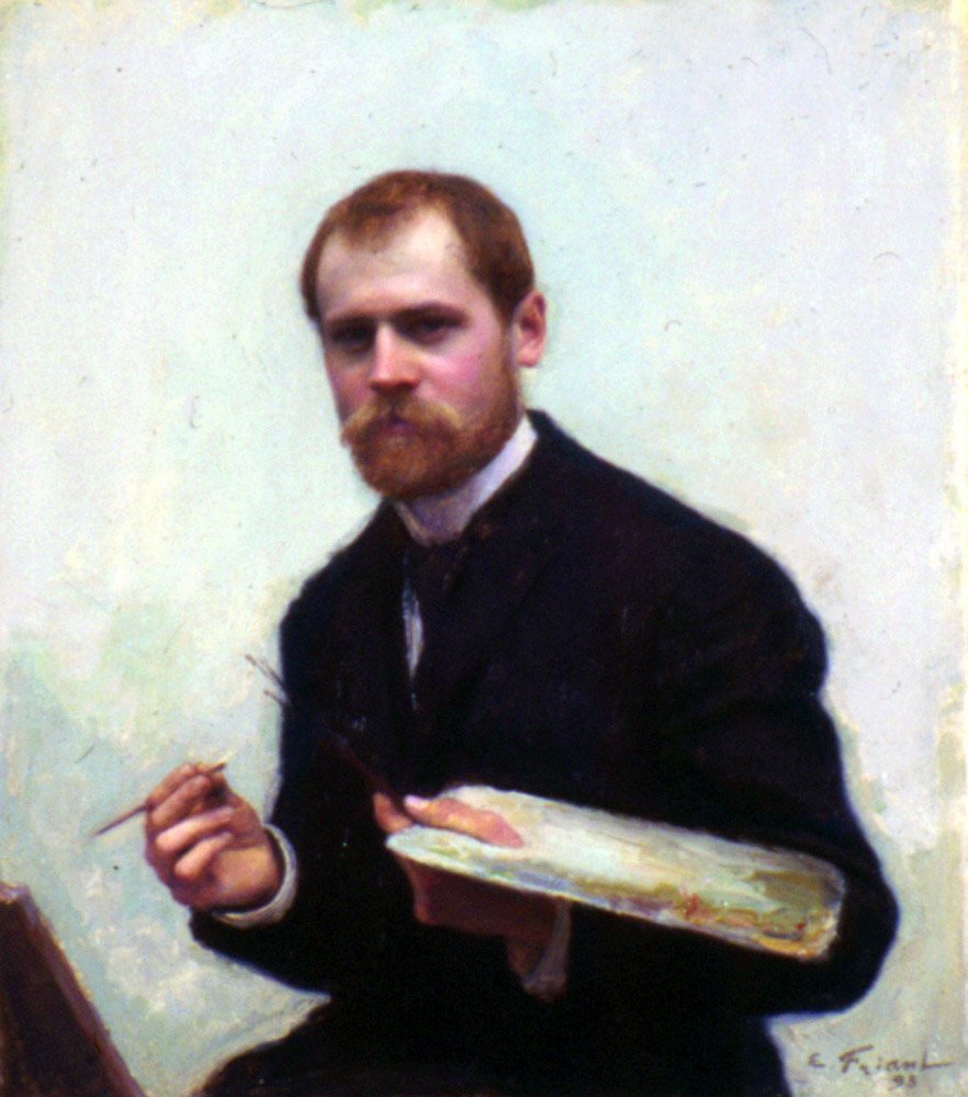Autoportret autorstwa Emile Friant