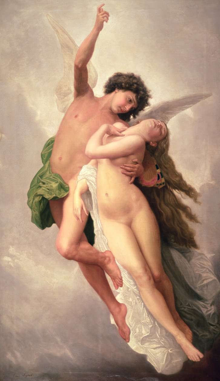 Porwanie Psyche autorstwa Emile Signol