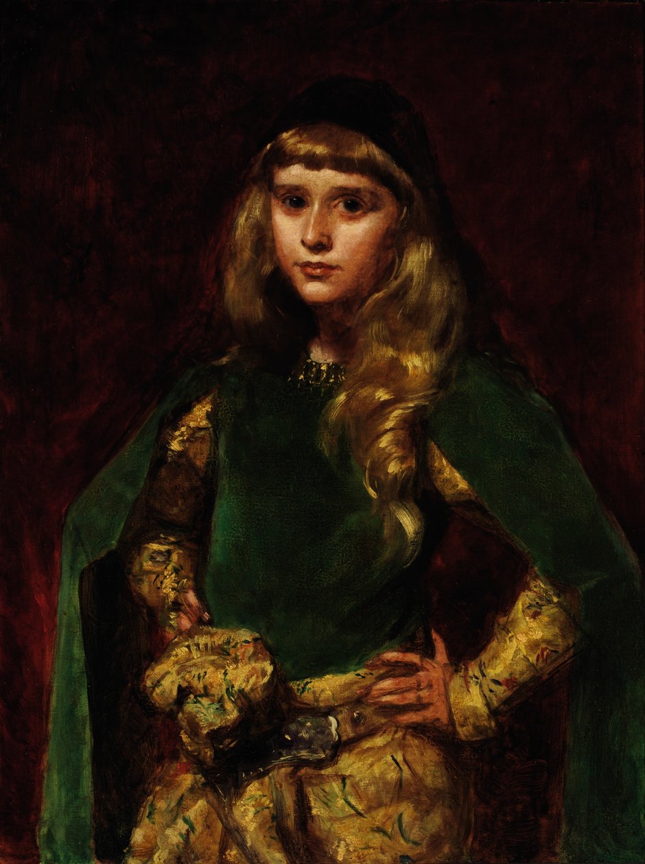 Natalie at Ten autorstwa Emile Auguste Carolus Duran