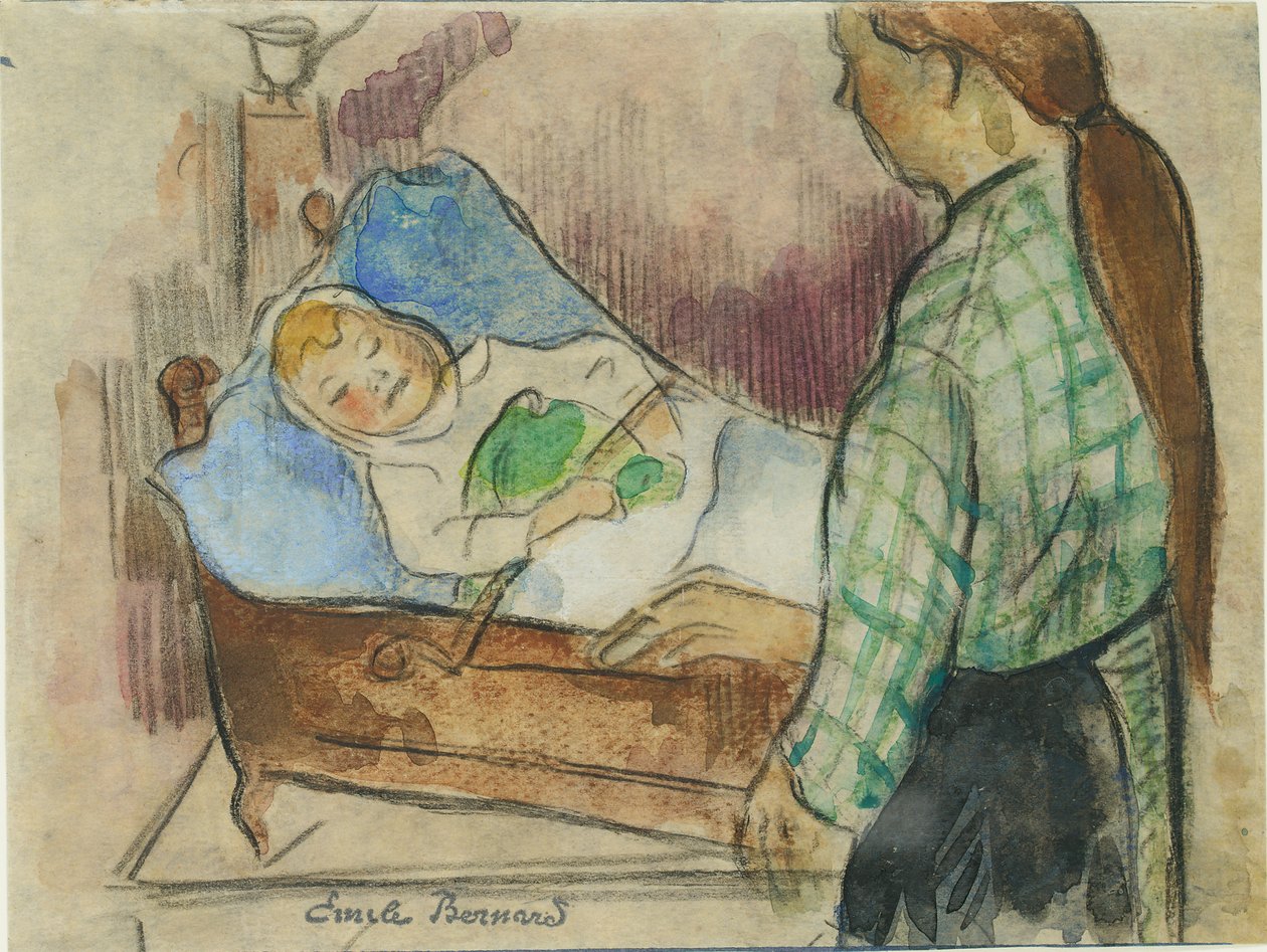 Pora snu autorstwa Emile Bernard