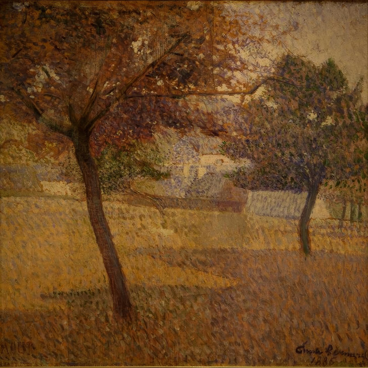 Sad w Pont-Aven autorstwa Emile Bernard