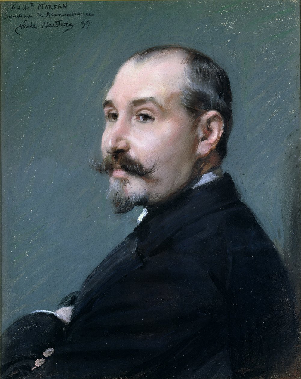 Bernard-Jean Antoine Marfan (1858-1942) 1899 autorstwa Emile Charles Wauters