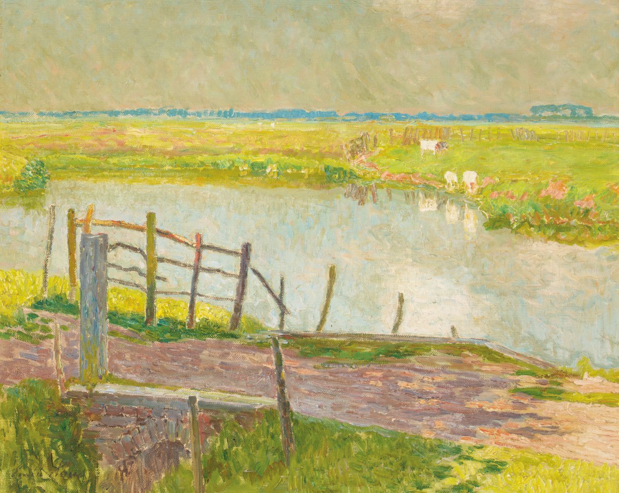 Płot autorstwa Emile Claus