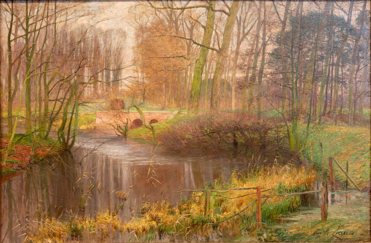 Ogród Ooidonk autorstwa Emile Claus
