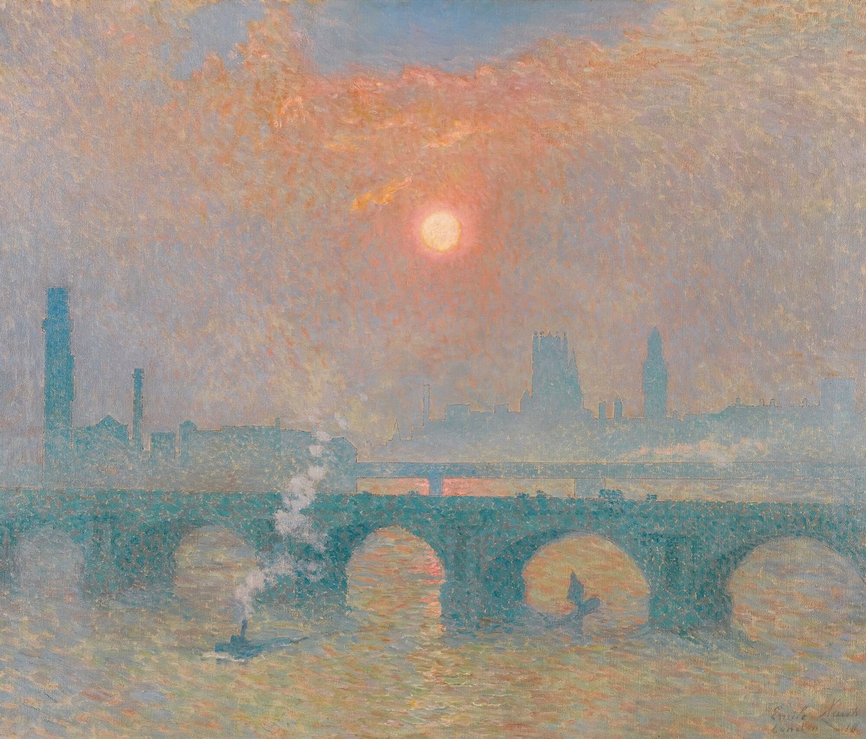 Most Waterloo autorstwa Emile Claus