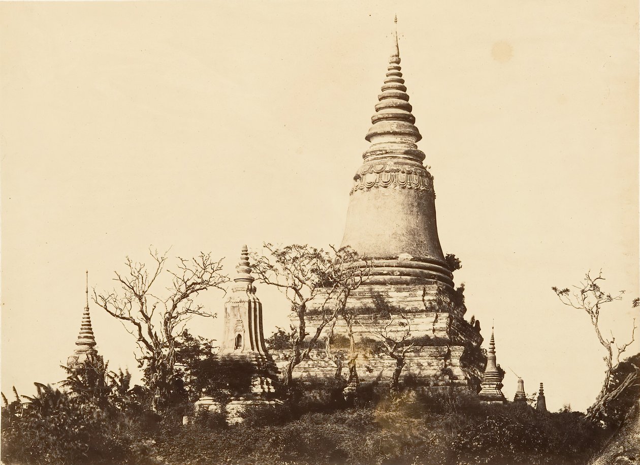 Nam-Vian - Grobowce, 1866. autorstwa Emile Gsell