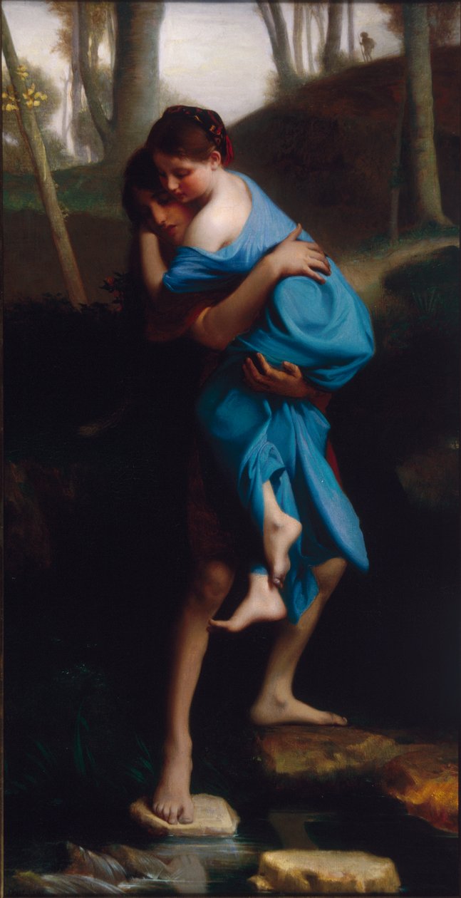 „Paul i Virginia”, 1866. autorstwa Emile Levy