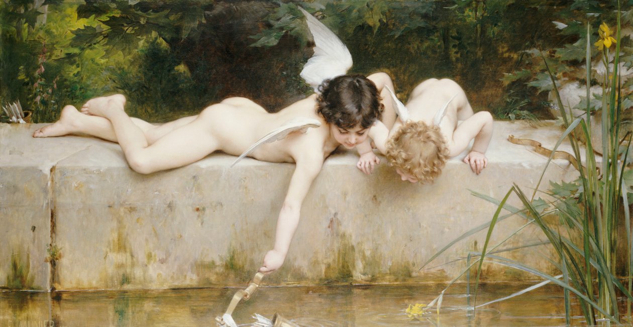 Ratunek, 1894 autorstwa Emile Munier