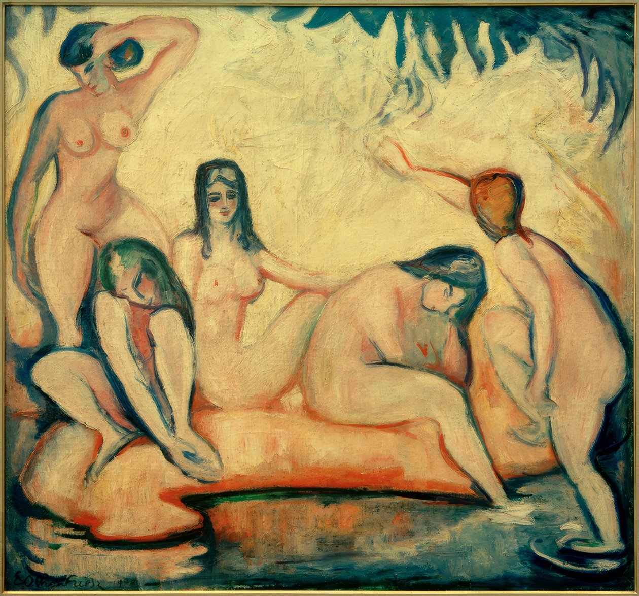 Pływacy autorstwa Emile Othon Friesz