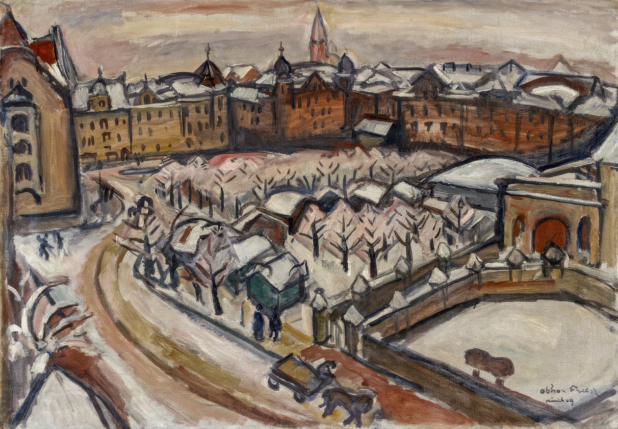 Śnieg w Monachium autorstwa Emile Othon Friesz
