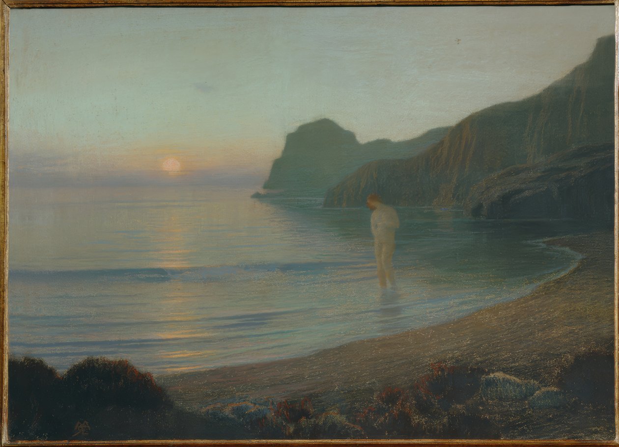 Zatoka Ermones autorstwa Marie Auguste Emile Rene Menard