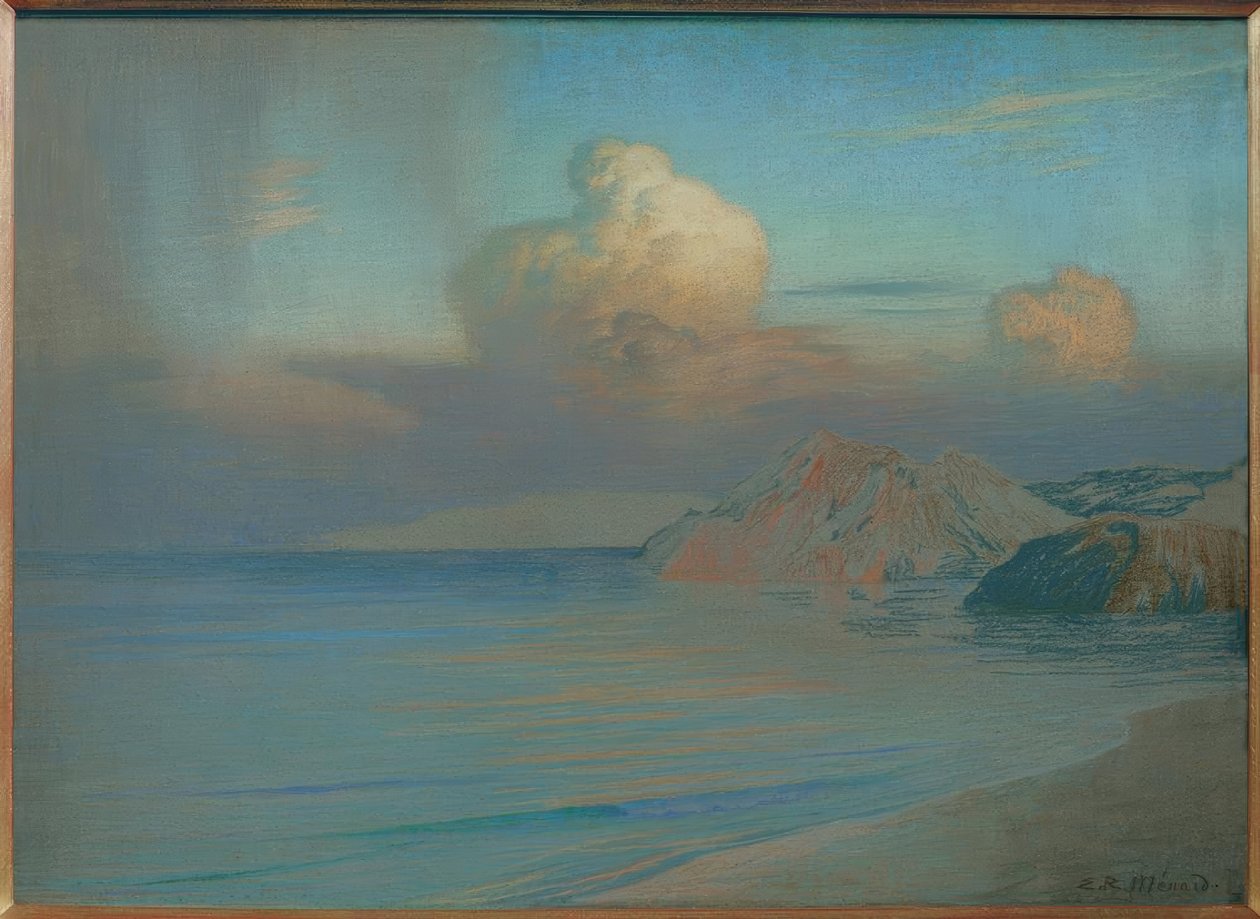 Chmura autorstwa Marie Auguste Emile Rene Menard