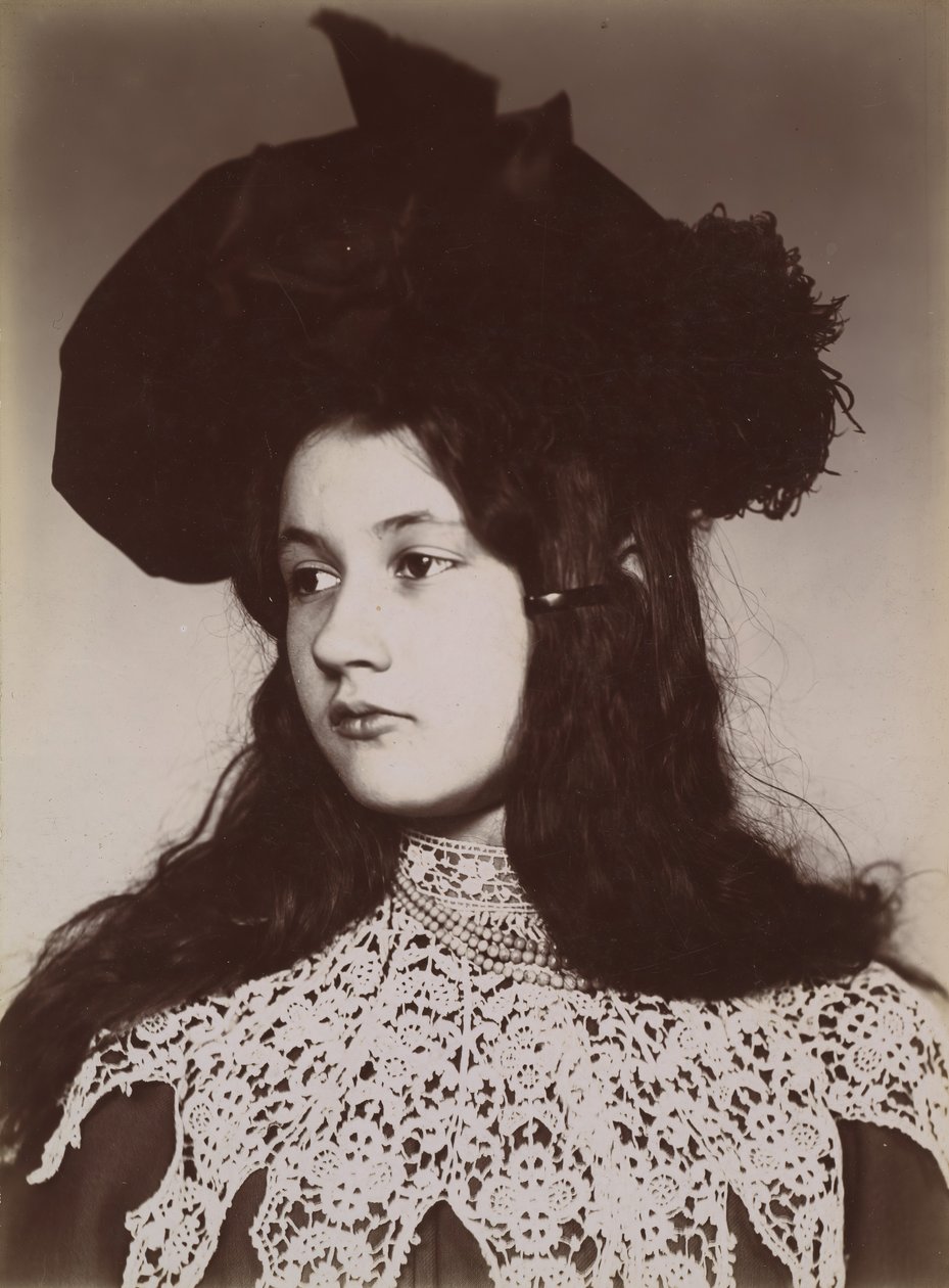 Denise Zola, ca. 1900. autorstwa Emile Zola