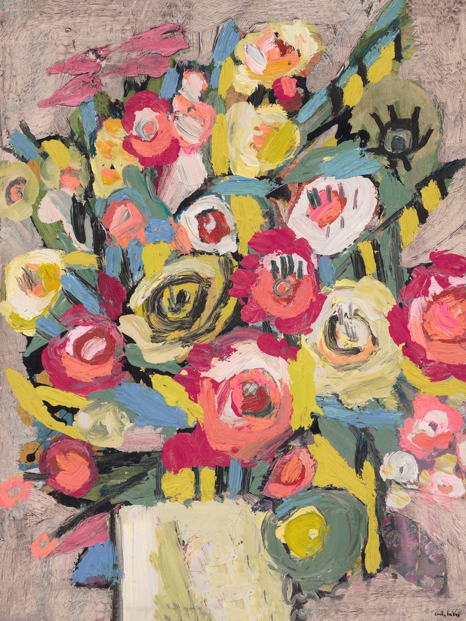 EFK0031, 2018 (olej na płótnie) autorstwa Emily Fox King