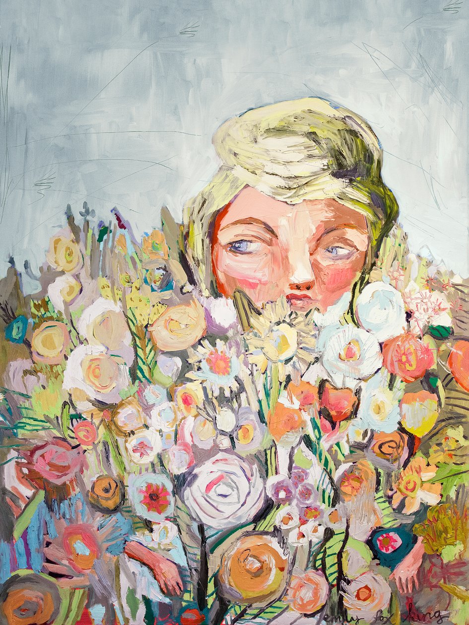 Eve, 2018 (olej na płótnie) autorstwa Emily Fox King