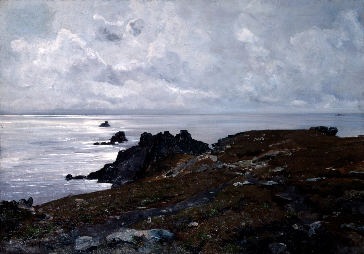 Silny punkt prądowy, 1884. autorstwa Emmanuel Lansyer