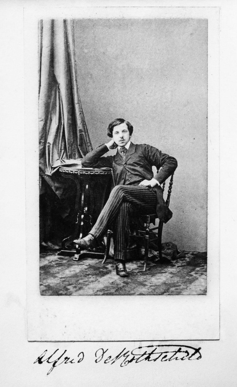 Alfred de Rothschild, ok. 1860 r. autorstwa English Photographer