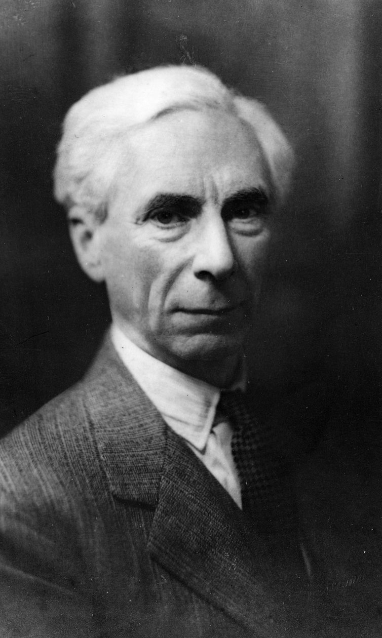 Bertrand Russell autorstwa English Photographer