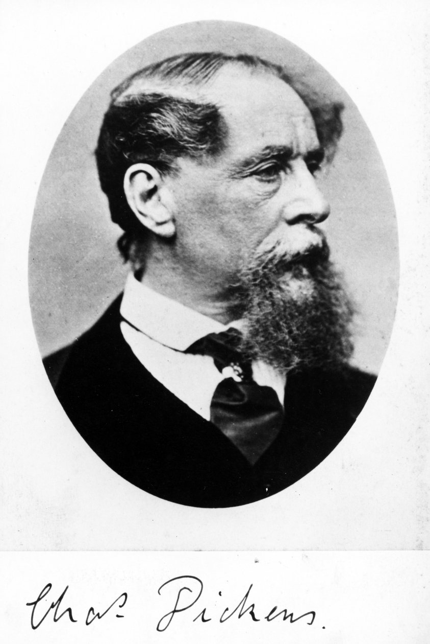 Karol Dickens, c.1870s autorstwa English Photographer