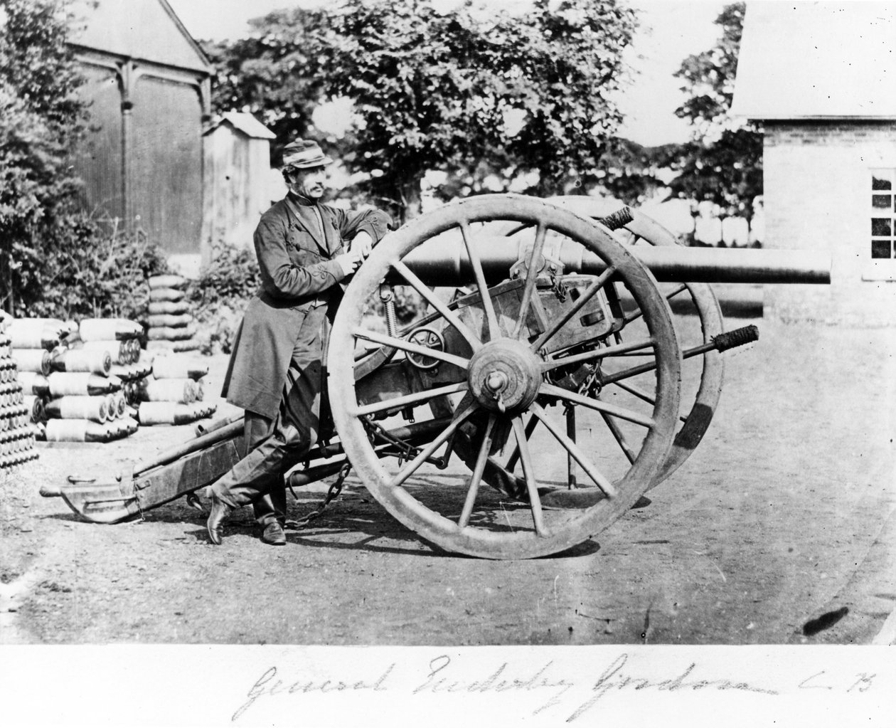 Generał Enderby Gordon, ok. 1860-80 autorstwa English Photographer