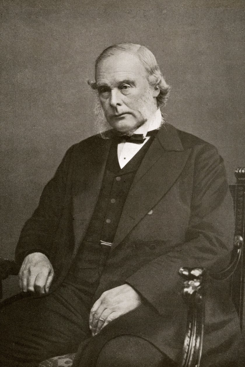 Joseph Lister, z „Roku 1912”, wyd. Londyn, 1913 autorstwa English Photographer
