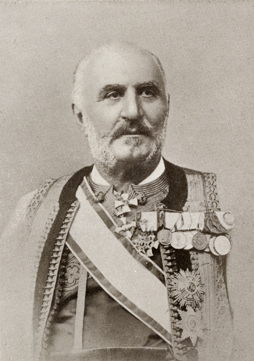 Król Mikołaj I z Czarnogóry, z „Roku 1912”, wydanego w Londynie, 1913 autorstwa English Photographer