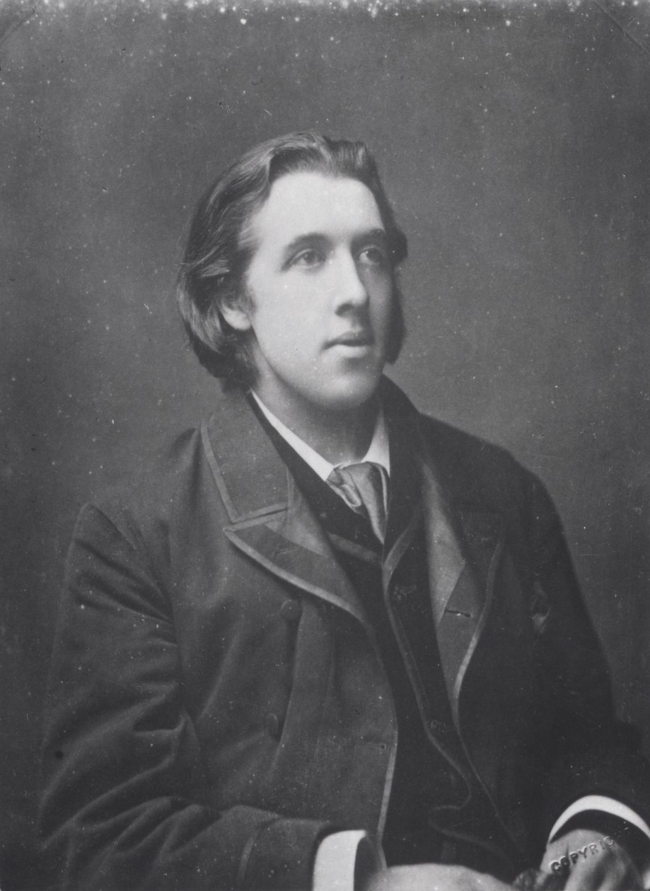 Oskar Wilde (1854-1900) autorstwa English Photographer