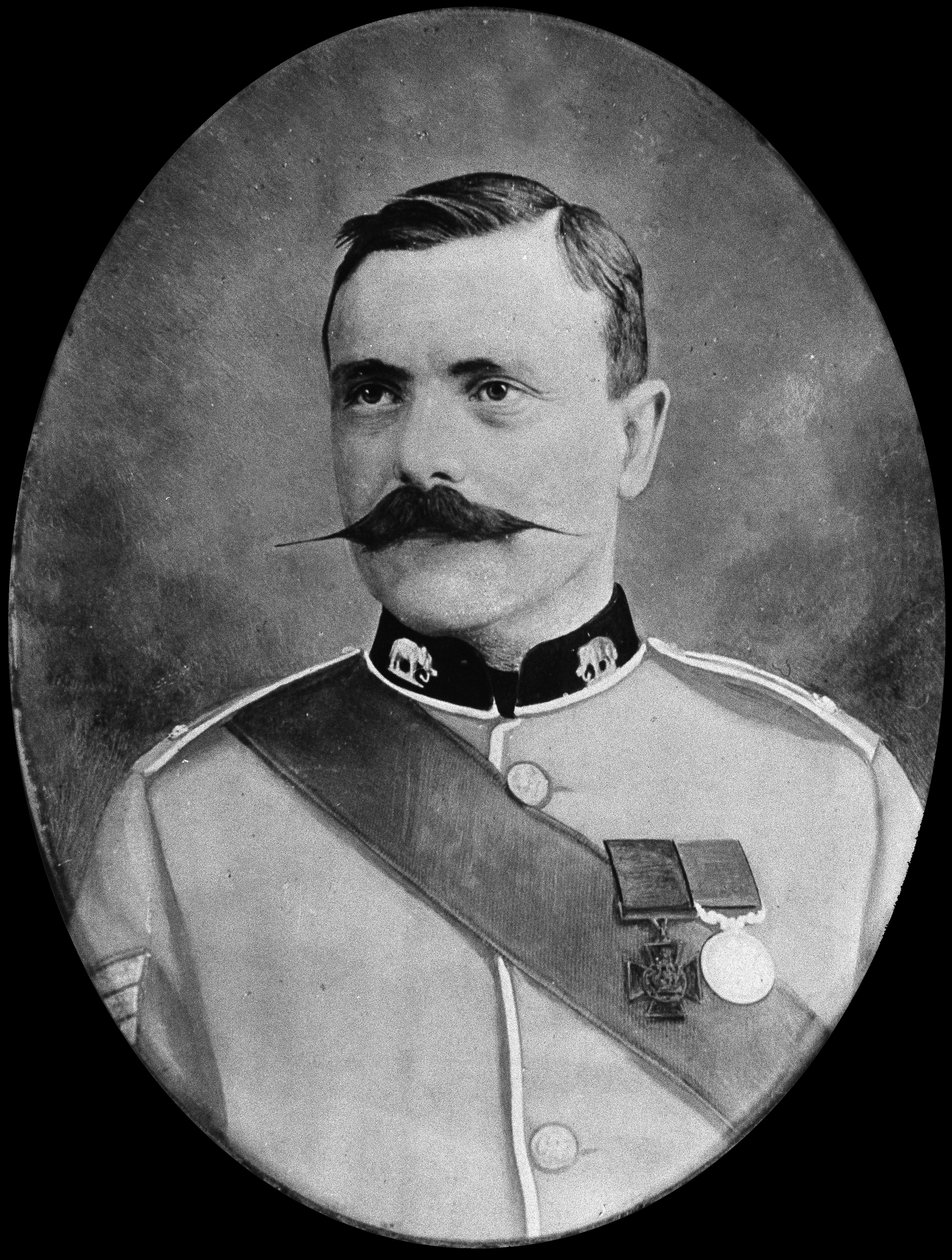 Portret sierżanta J. Danaghera, Connaught Rangers, 1890 autorstwa English Photographer