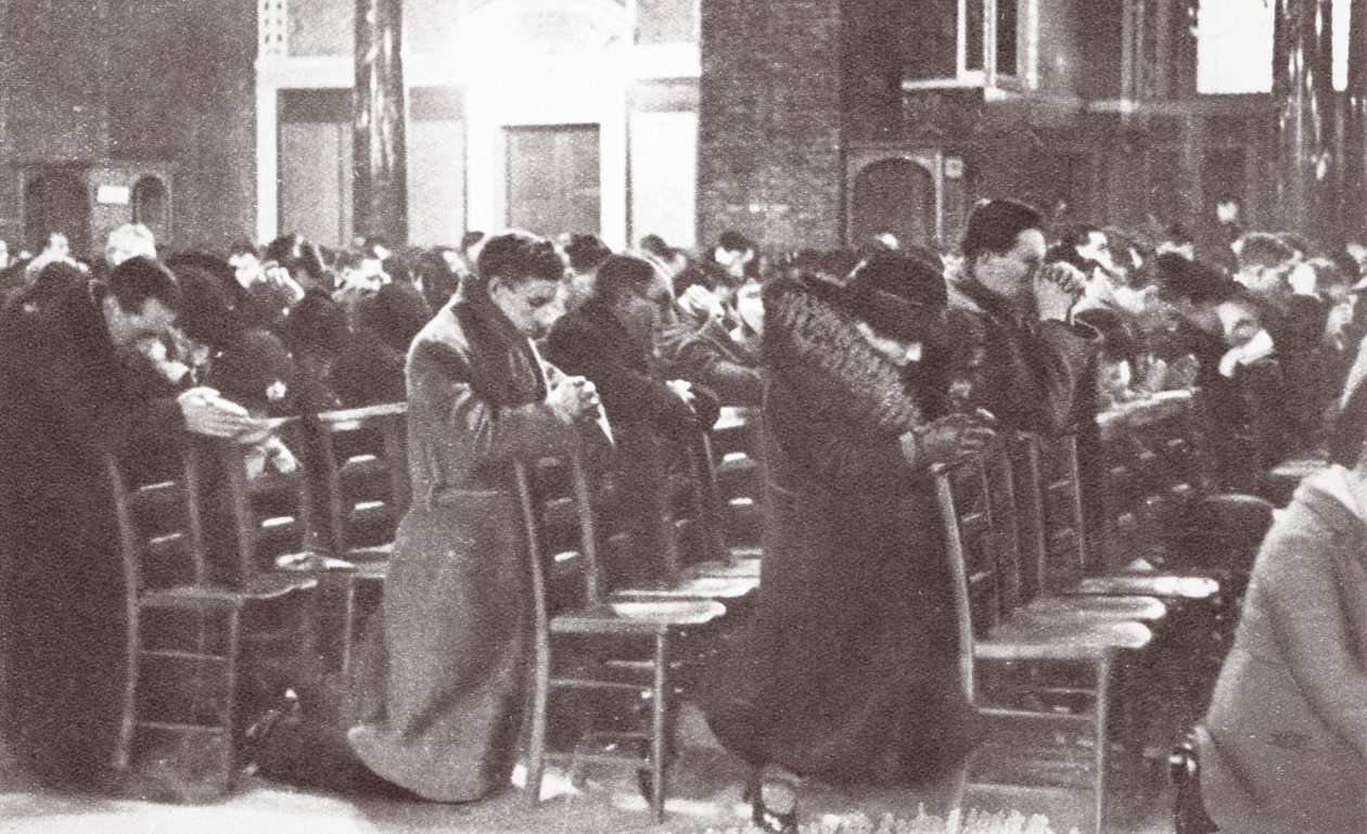 Modlitwy za Jerzego V, styczeń 1936 r. autorstwa English Photographer