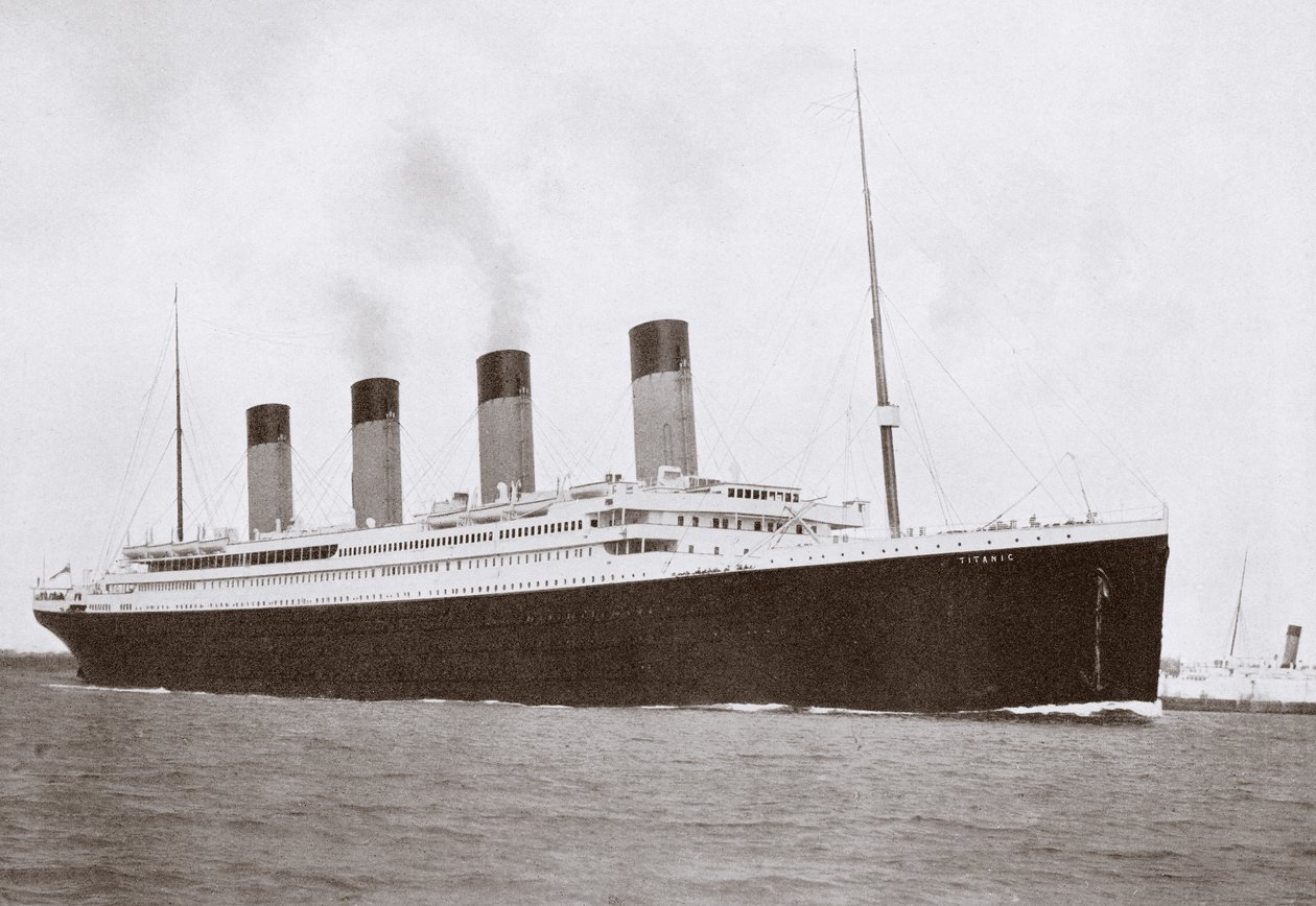 RMS Titanic z linii White Star autorstwa English Photographer
