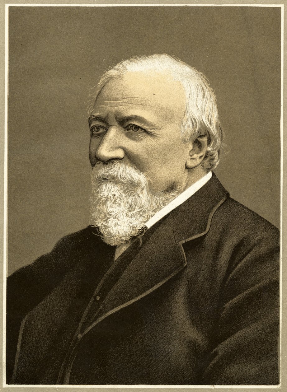 Robert Browning, 1887 (zdjęcie w sepii) autorstwa English Photographer