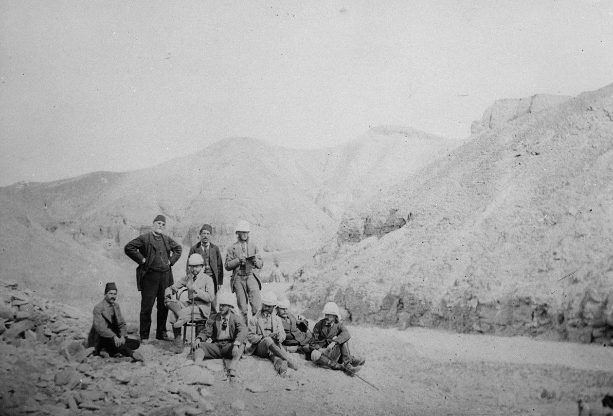 Książę Connaught w Egipcie, 1882 r. autorstwa English Photographer