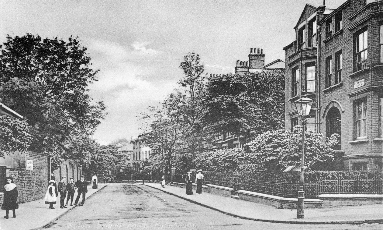 Willow Bridge Road, Canonbury, Islington, ok. 1905 autorstwa English Photographer