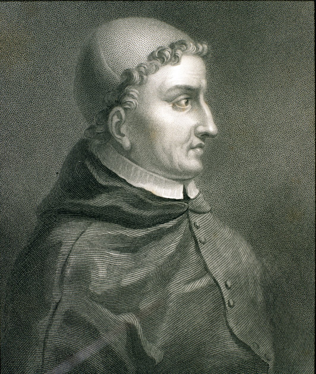 Kardynał Francisco Jimenez de Cisneros (1437-1517) z „Galerii Portretów”, wydanej w 1833 r. autorstwa English School