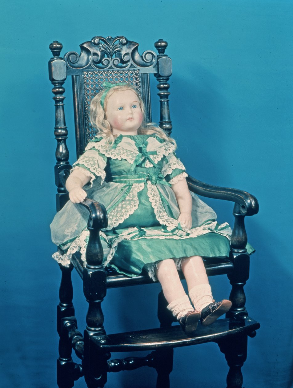Lalka, prawdopodobnie wykonana przez Charlesa Marsha, 1865 (wosk) autorstwa English School