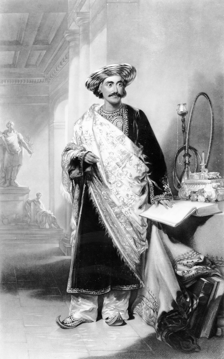 Dwarkanath Tagore (1794-1846) autorstwa English School