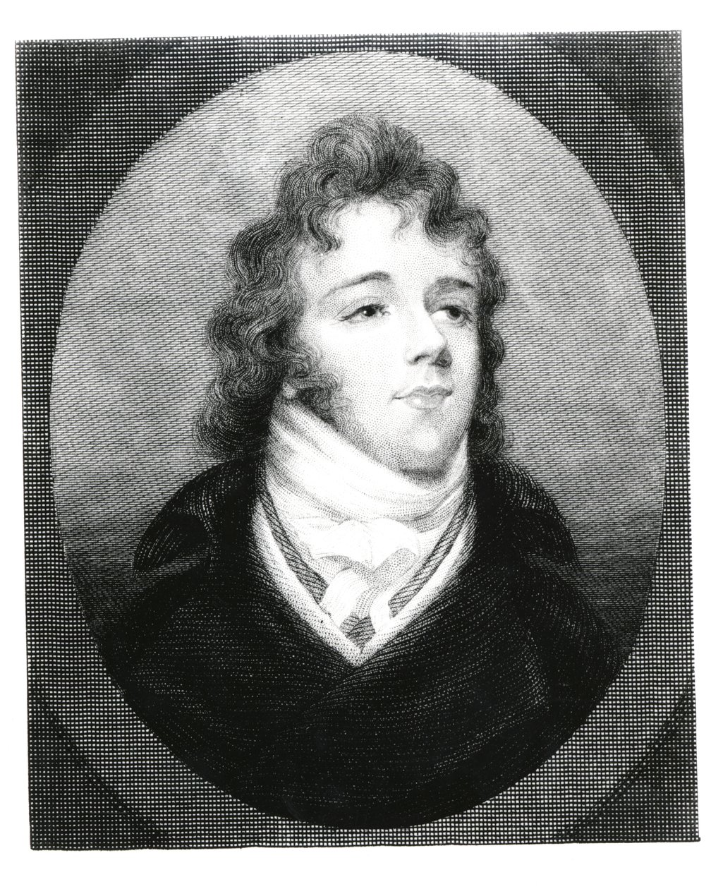 George „Beau” Brummel (1778-1840) autorstwa English School