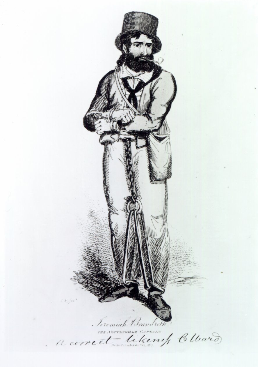 Jeremiasz Brandreth, 1817 r. autorstwa English School