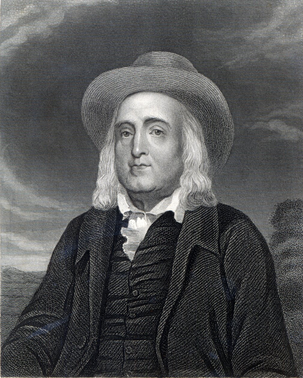 Jeremy Bentham (1748-1832) z „Galerii Portretów”, wydanej w 1833 r. autorstwa English School