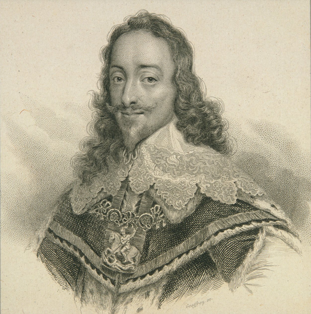 Król Anglii Karol I (1600-49) autorstwa English School