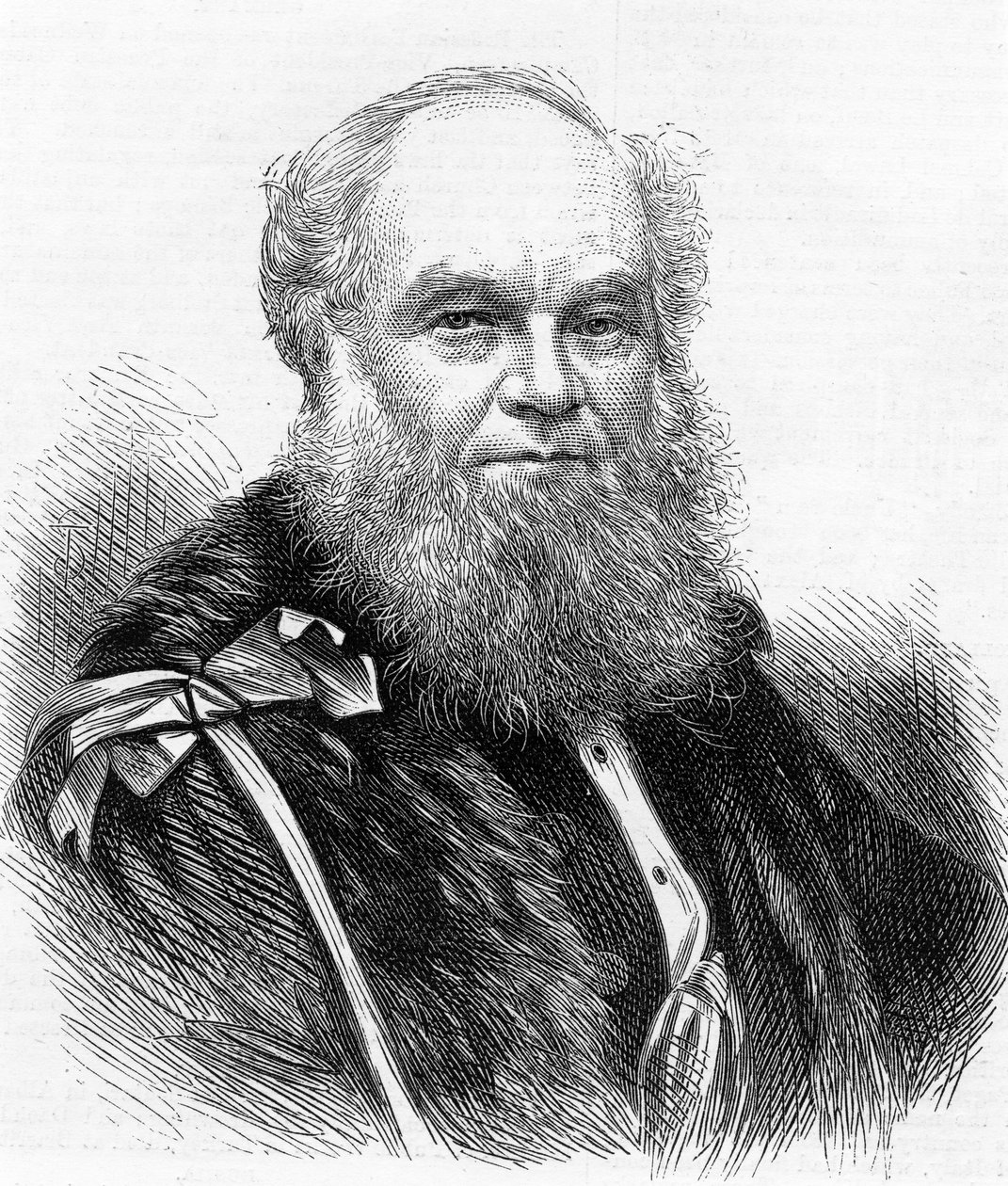 Pan Alderman i szeryf Whetham, ilustracja z „The Illustrated London News”, 1873 autorstwa English School