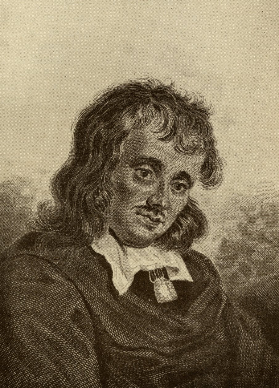 Paweł Scarron (1610-60) autorstwa English School