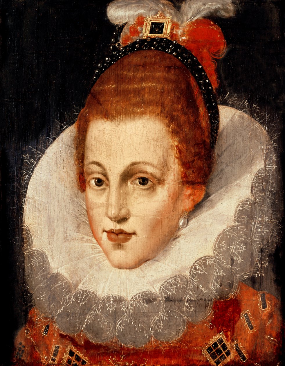 Portret Amy Robsart, Lady Dudley (1532-60) autorstwa English School