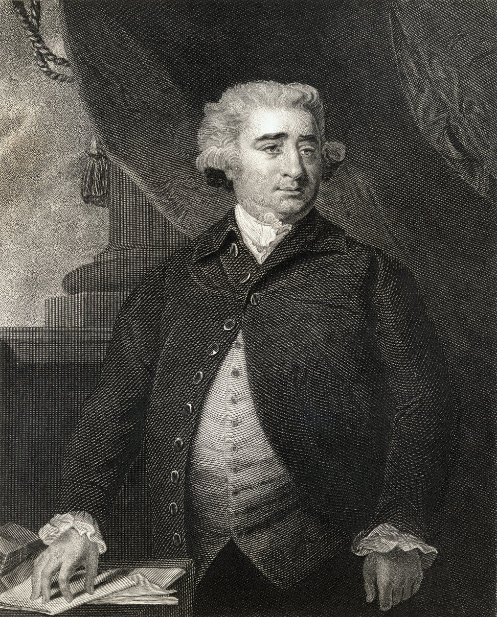 Portret Charlesa Jamesa Foxa (1749-1806) autorstwa English School