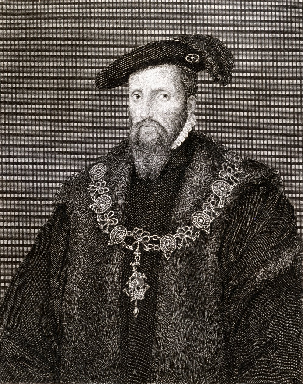 Portret Edwarda Seymoura (ok. 1500-52) 1. księcia Somerset, z „Lodge