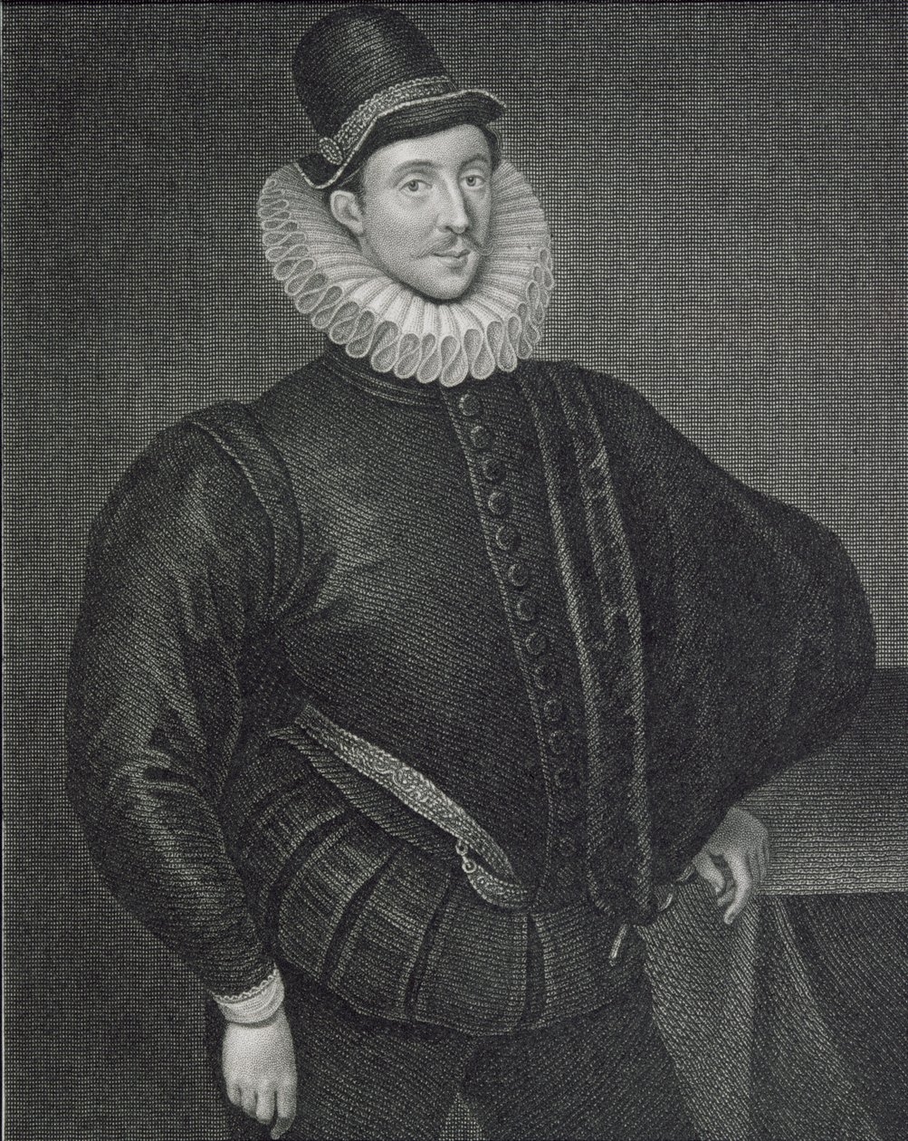 Portret Fulke Greville (1554-1628) 1. barona Brooke, z „Lodge