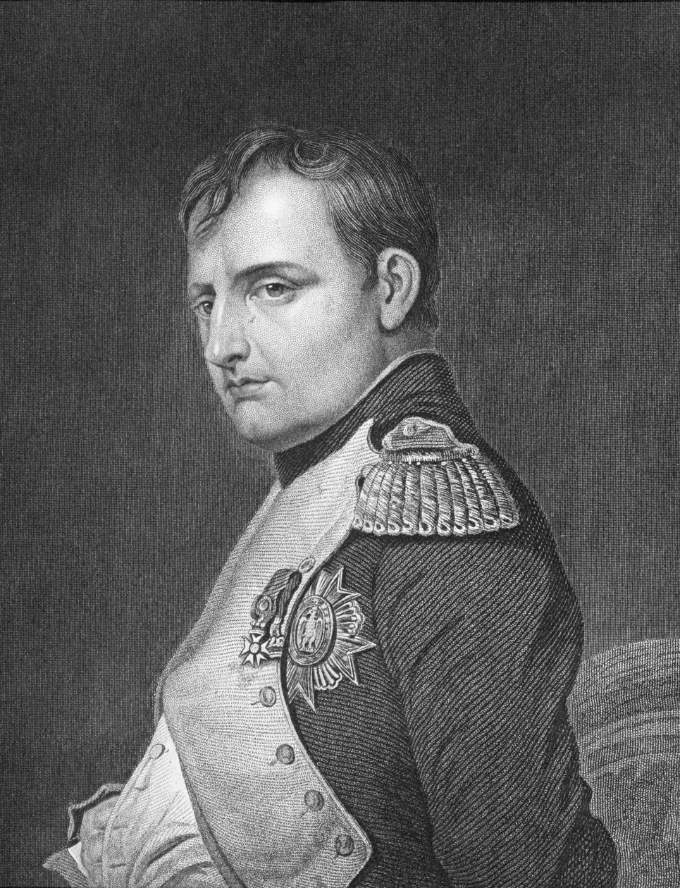 Portret Napoleona Bonaparte (1769-1821) autorstwa English School